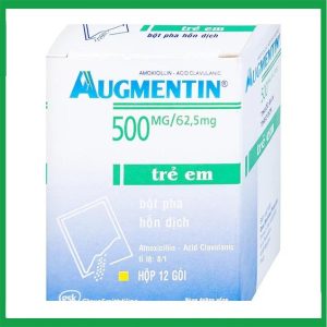 Bột Augmentin 500mg/62.5mg GSK điều trị nhiễm khuẩn