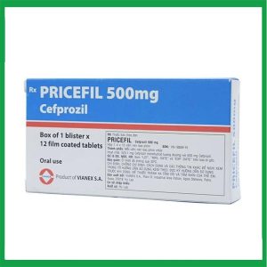 Nhà Thuốc Đa Phúc - Thuốc Pricefil 500mg Vianex điều trị nhiễm khuẩn đường hô hấp 2 Nhà Thuốc Đa Phúc - 00006096 pricefil 500 3180 5c06