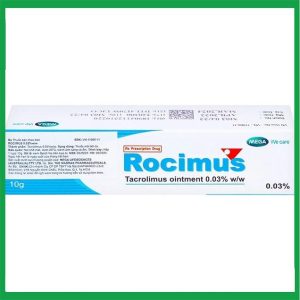 Nhà Thuốc Đa Phúc - Thuốc mỡ bôi da Rocimus 0.03% điều trị viêm da cơ địa (10g) 1 Nhà Thuốc Đa Phúc - 00006399 kem boi rocimus 003 meg 3