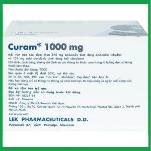 Nhà Thuốc Đa Phúc - Thuốc Curam 1000mg Sandoz điều trị nhiễm khuẩn 1 Nhà Thuốc Đa Phúc - 00017681 curam 1000mg sandoz 10x 2