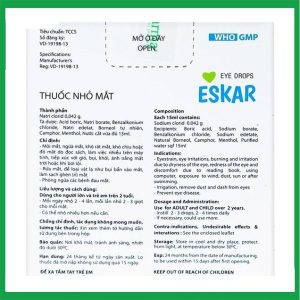 Nhà Thuốc Đa Phúc - 00022332 eskar dk 15ml thuoc nho 3
