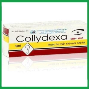 Thuốc Collydexa Hà Nội Pharma điều trị đau mắt, viêm tai giữa, viêm mũi cấp hoặc mãn tính