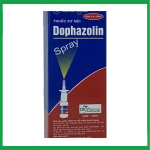 Thuốc xịt Dophazolin điều trị viêm mũi, viêm tai
