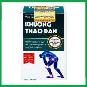 Viên xương khớp Khương Thảo Đan hỗ trợ làm trơn khớp và phục hồi sụn khớp (120 viên)