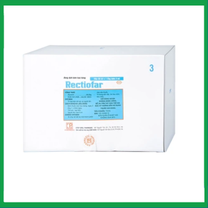 Dung dịch Rectiofar điều trị táo bón (50 túi x 1 ống bơm 3ml)