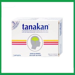 Thuốc Tanakan điều trị triệu chứng rối loạn nhận thức ở người lớn tuổi (2 vỉ x 15 viên)