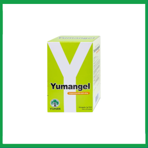 Hỗn dịch uống Yumangel Yuhan kháng acid và cả thiện loét dạ dày - tá tràng (20 gói x 15ml)