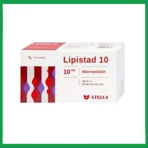 Nhà Thuốc Đa Phúc - Viên nén Lipistad 10mg điều trị tăng cholesterol (3 vỉ x 10 viên) 1 Nhà Thuốc Đa Phúc - 1 2 1