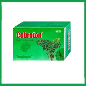 Thuốc Cebraton bổ khí huyết, hoạt huyết dưỡng não (5 vỉ x 10 viên)