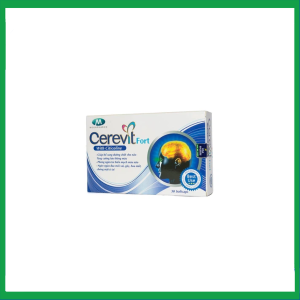 Nhà Thuốc Đa Phúc - Viên uống Cerevit Fort Megapharco bổ sung dưỡng chất cho não, tăng cường lưu thông máu (3 vỉ x 10 viên) 1 Nhà Thuốc Đa Phúc - 1 39