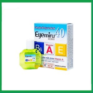 Thuốc nhỏ mắt Eyemiru 40 EX điều trị căng mắt, xung huyết kết mạc (15ml)