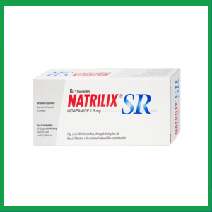 Viên nén Natrilix điều trị tăng huyết áp nguyên phát (3 vỉ x 10 viên)