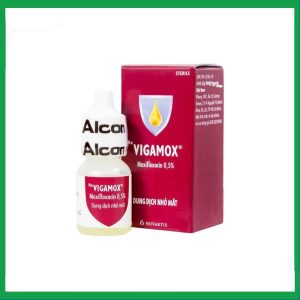 Thuốc nhỏ mắt Vigamox điều trị viêm kết mạc (5ml)