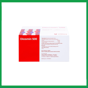 Nhà Thuốc Đa Phúc - Thuốc Diosmin 500 điều trị triệu chứng liên quan đến suy tĩnh mạch - mạch bạch huyết (6 vỉ x 10 viên) 1 Nhà Thuốc Đa Phúc - 2 10 1