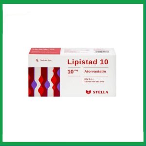 Nhà Thuốc Đa Phúc - Viên nén Lipistad 10mg điều trị tăng cholesterol (3 vỉ x 10 viên) 2 Nhà Thuốc Đa Phúc - 2 2