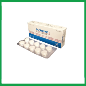 Nhà Thuốc Đa Phúc - Thuốc Aceronko 4 dự phòng và điều trị bệnh nhồi máu phổi và cơ tim, huyết khối tĩnh mạch sâu (3 vỉ x 10 viên) 2 Nhà Thuốc Đa Phúc - 3 29