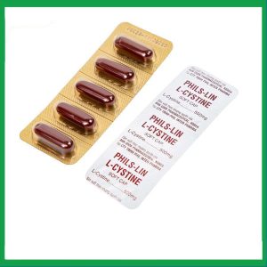 Nhà Thuốc Đa Phúc - Viên nang mềm L-Cystine 500mg Phils Lin hỗ trợ điều trị viêm da do thuốc, sạm da, tàn nhang (12 vỉ x 5 viên) 2 Nhà Thuốc Đa Phúc - 3 33