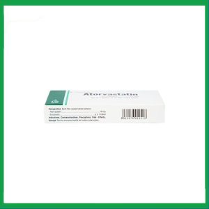 Nhà Thuốc Đa Phúc - Thuốc Atorvastatin 10mg điều trị tăng cholesterol toàn phần, LDL-cholesterol (3 vỉ x 10 viên) 3 Nhà Thuốc Đa Phúc - 3 5 3
