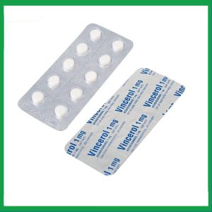 Nhà Thuốc Đa Phúc - Thuốc Vincerol 1mg dùng trong bệnh tim gây tắc mạch, nhồi máu cơ tim (10 vỉ x 10 viên) 3 Nhà Thuốc Đa Phúc - 4 8 2