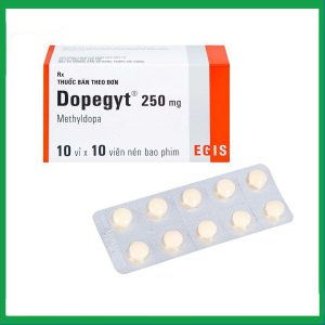 Nhà Thuốc Đa Phúc - Thuốc Dopegyt 250mg điều trị tăng huyết áp (10 vỉ x 10 viên) 5 Nhà Thuốc Đa Phúc - 5 8