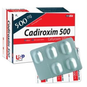 Cadiroxim 500 Thuốc điều trị nhiễm khuẩn đường hô hấp hiệu quả
