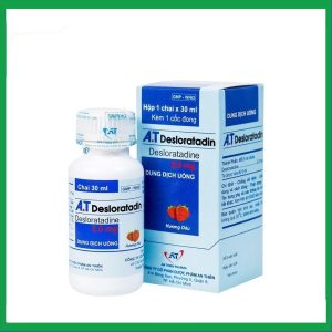 Dung dịch uống A.T Desloratadin giảm triệu chứng viêm mũi dị ứng, mày đay (30ml)