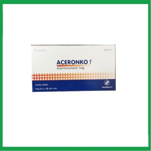 Thuốc Aceronko 1mg Pharbaco (Hộp 3 Vỉ x 10 Viên)