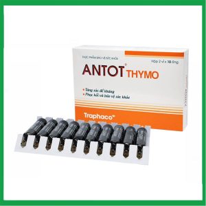 Dung dịch uống Antot Thymo Traphaco tăng cường sức đề kháng (2 vỉ x 10 ống x 10ml)