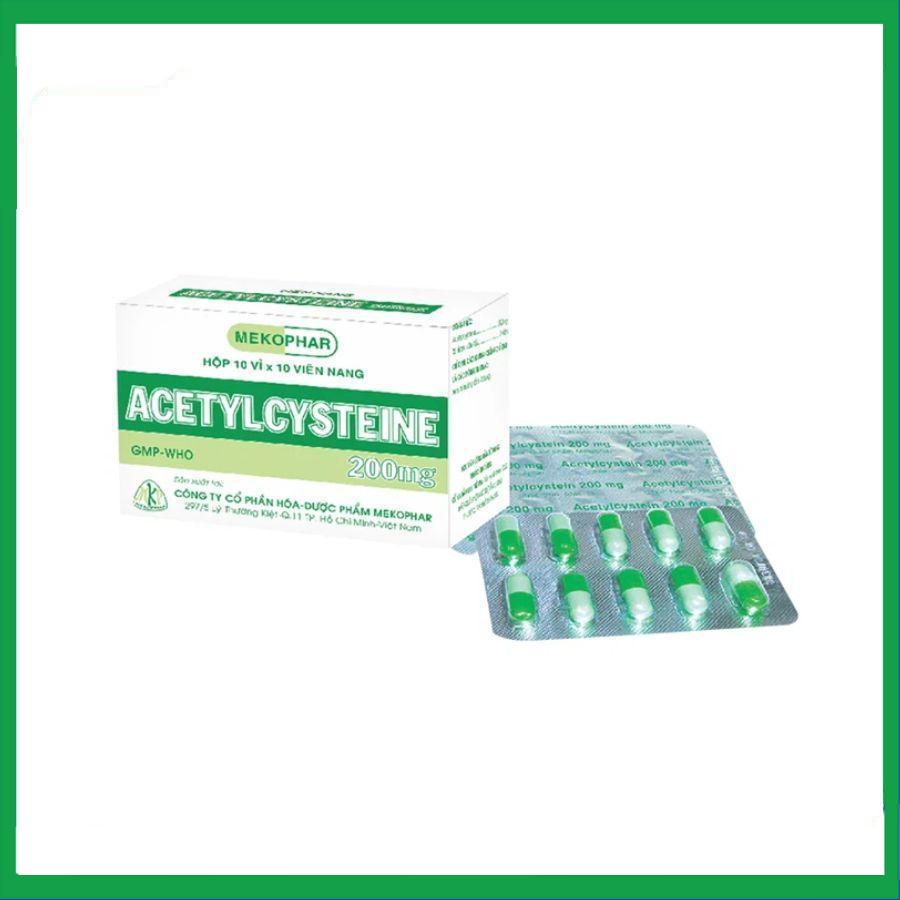 Acetylcysteine-200mg-Mekophar.jpg Nhà Thuốc Đa Phúc - Acetylcysteine 200mg Mekophar