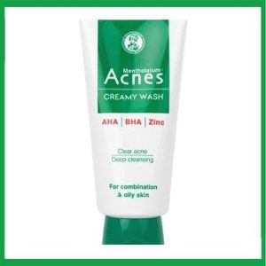 Kem rửa mặt ngăn ngừa mụn Acnes Creamy Wash 100g