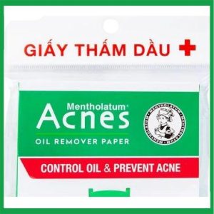 Giấy thấm dầu Acnes Oil Remover Paper
