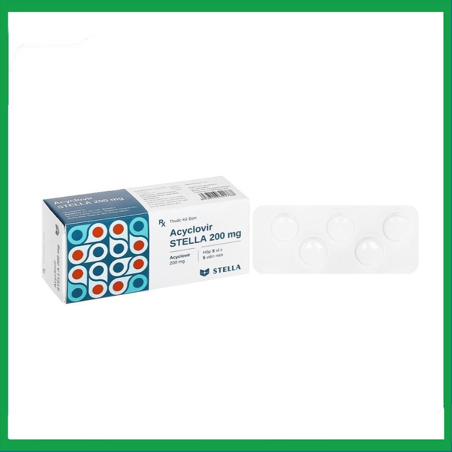 Acyclovir-200mg.jpg Nhà Thuốc Đa Phúc - Acyclovir 200mg