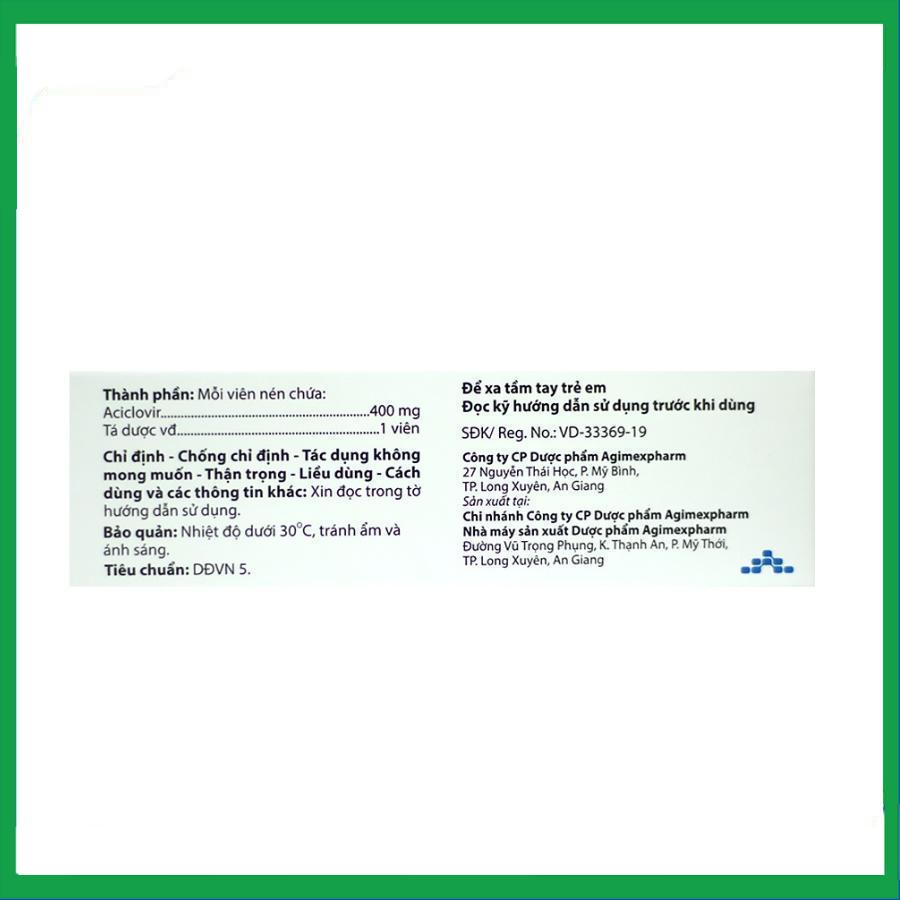 Acyclovir-400mg-2.jpg Nhà Thuốc Đa Phúc - Acyclovir 400mg 2