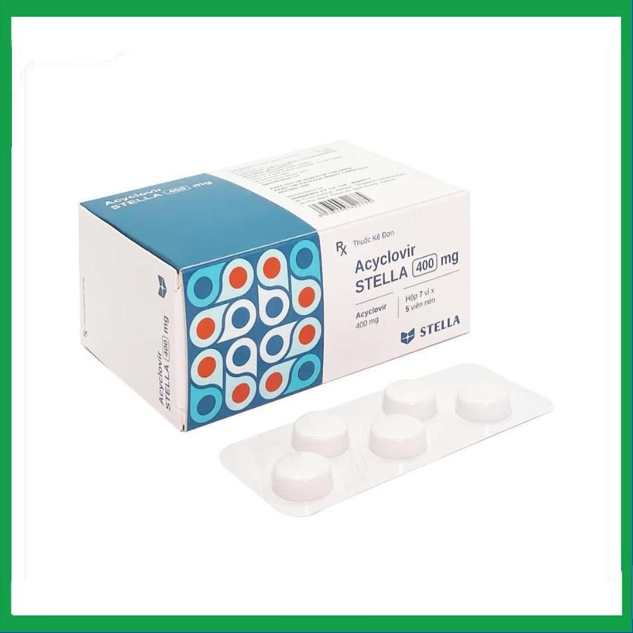 Acyclovir-400mg.jpg Nhà Thuốc Đa Phúc - Acyclovir 400mg
