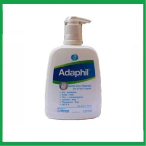 Sữa rửa mặt và toàn thân Adaphil Gentle Skin Cleanser giúp làm sạch và dưỡng da (500ml)