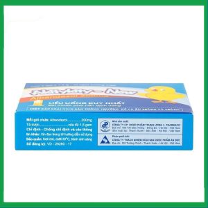Nhà Thuốc Đa Phúc - Hỗn dịch uống Akitykity-New 200mg hương cam diệt giun sán, ấu trùng và trứng (2 gói x 1.5g) 2 Nhà Thuốc Đa Phúc - Akitykity New 3