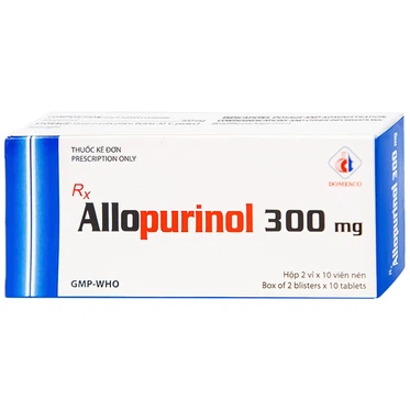 Allopurinol-300mg.webp Nhà Thuốc Đa Phúc - Allopurinol 300mg