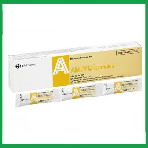 Thuốc bột Amiyu Granules 2.5g EA Pharma cung cấp các acid amin trong suy thận mạn tính (30 gói x 2,5g)