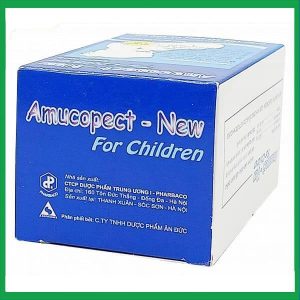 Thuốc bột Amucopect-New For Children giúp loãng đờm