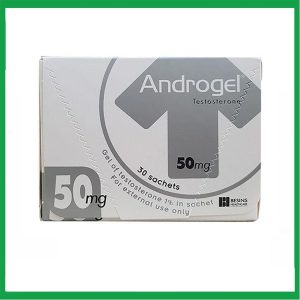 Gel bôi da Androgel 50mg/5g Besins hỗ trợ điều trị thiểu năng tuyến sinh dục nam giới (30 gói x 5g)