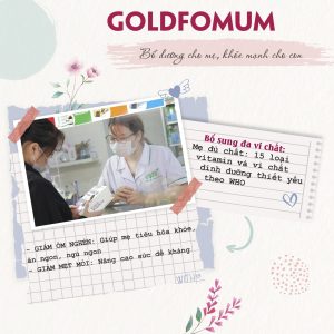 Nhà Thuốc Đa Phúc - Goldfomum - Viên uống bổ sung vitamin cho bà bầu (Hộp 30 viên) 5 Nhà Thuốc Đa Phúc - Anh 3