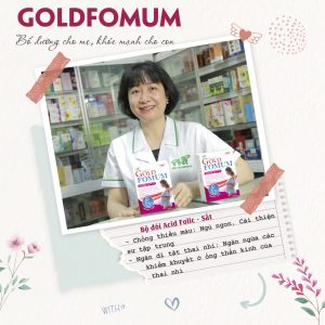 Nhà Thuốc Đa Phúc - Goldfomum - Viên uống bổ sung vitamin cho bà bầu (Hộp 30 viên) 6 Nhà Thuốc Đa Phúc - Anh 4