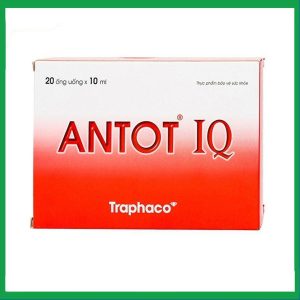 Dung dịch Antot IQ Traphaco hỗ trợ sự phát triển não bộ, giúp trẻ ăn ngon miệng (20 ống x 10ml)