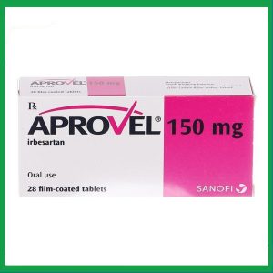 Aprovel 150mg trị tăng huyết áp (2 vỉ x 14 viên)