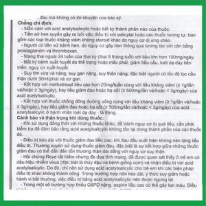 Nhà Thuốc Đa Phúc - Aspirin2