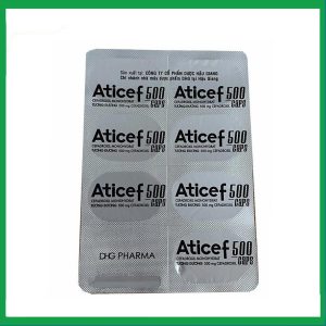 Nhà Thuốc Đa Phúc - Thuốc Aticef 500mg điều trị nhiễm khuẩn từ nhẹ đến vừa (2 vỉ x 7 viên) 1 Nhà Thuốc Đa Phúc - Aticef 2
