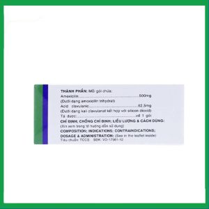 Nhà Thuốc Đa Phúc - Augxicine 500mg 62.5mg 3