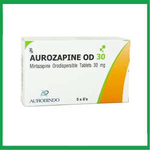 Thuốc Aurozapine OD 30 Aurobindo điều trị trầm cảm (5 vỉ x 6 viên)
