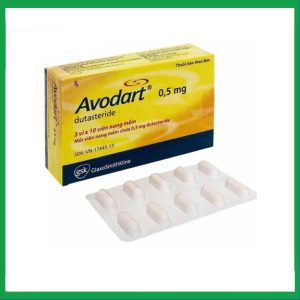 Nhà Thuốc Đa Phúc - Thuốc Avodart 0.5mg GSK điều trị tăng sản lành tính tuyến tiền liệt (3 vỉ x 10 viên) 1 Nhà Thuốc Đa Phúc - Avodart 1
