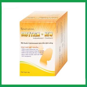 Bột uống Babytrim - New Pharbaco điều trị nhiễm khuẩn (10 gói x 1.5g)